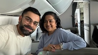 Radhika Sarath Kumar and Virat Kohli
